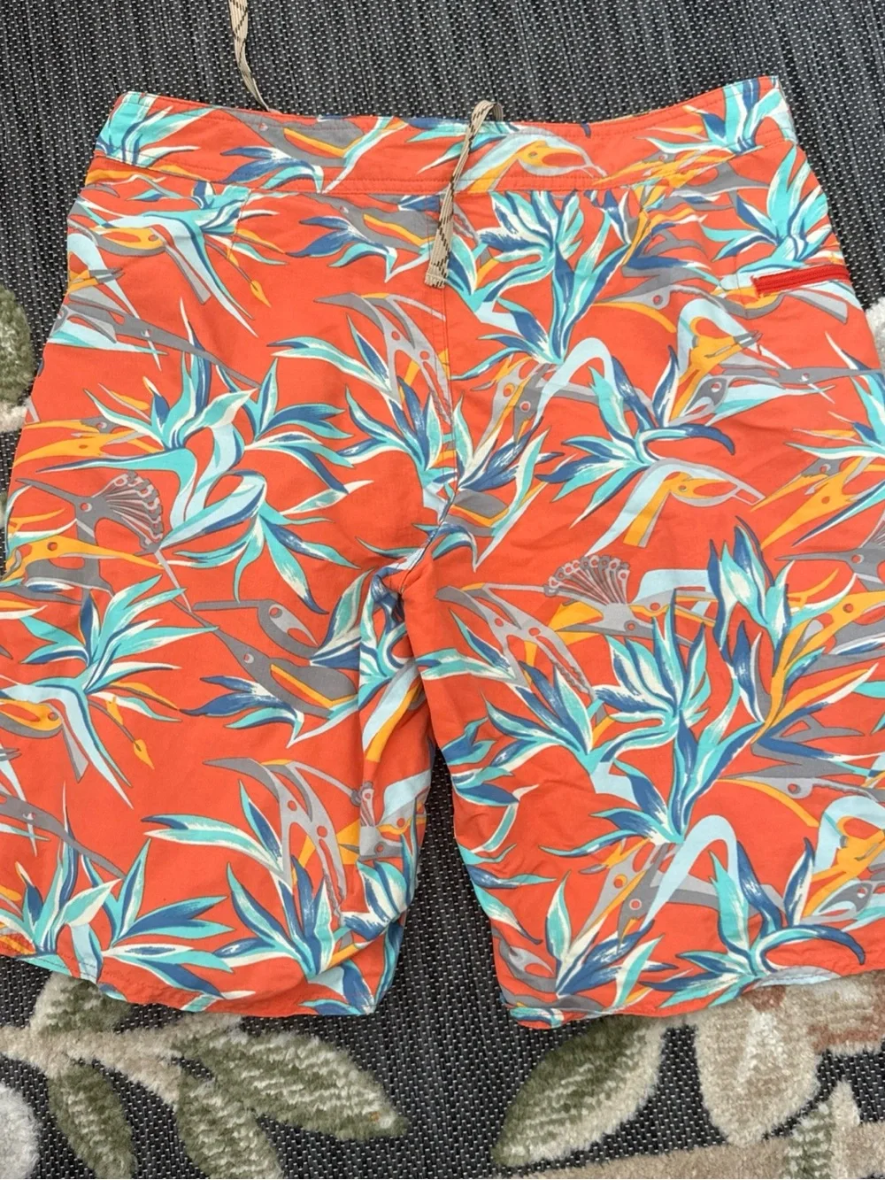 Lot Of 2 Patagonia Mens Size 32 Nylon Board Short Swim Trunks
